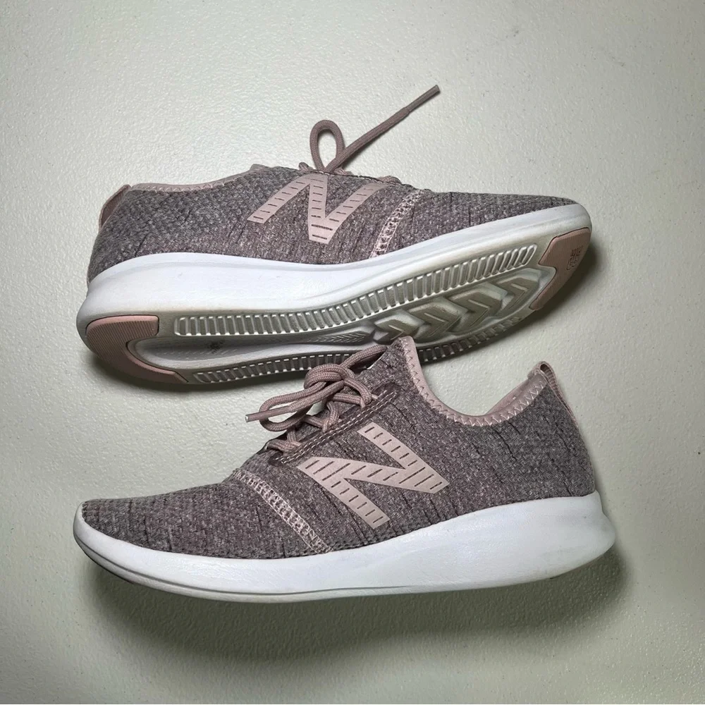 New Balance Women’s Pink FuelCore Coast Size 6.5 Sporty Lightweight Trendy - Picture 6 of 9